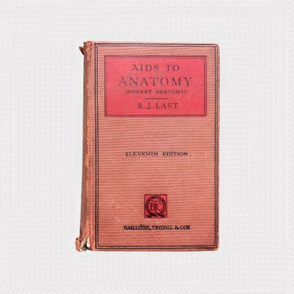 VINTAGE | Soft Cover Aids To Anatomy (Pocket Anatomy) R. J Last 11th Edition - Picture 1 of 6